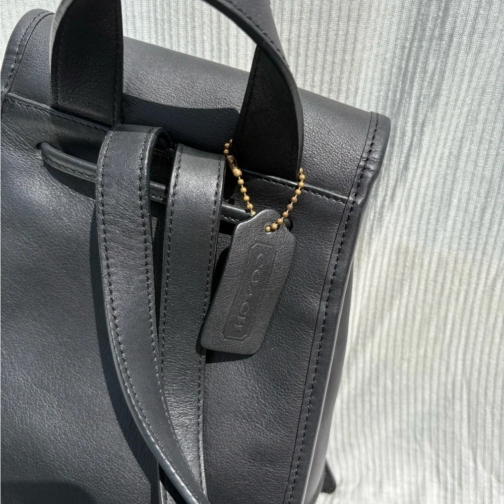 Vintage Coach Daypack Mini Backpack 9960 Black - Picture 5 of 10